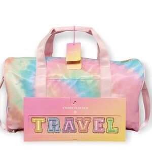 😃 Limited Edition💜 Stoney Clover Lane x Target Tie Dye Duffle Bag  NWT